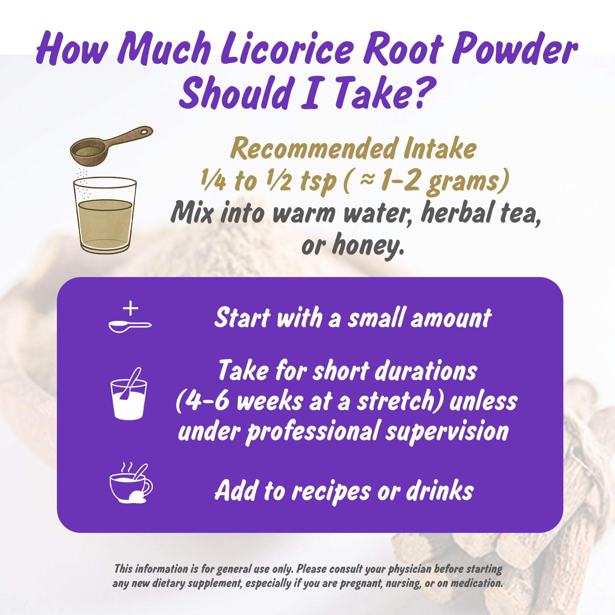Spice Profile licorice root powder baking-warmth for desserts.