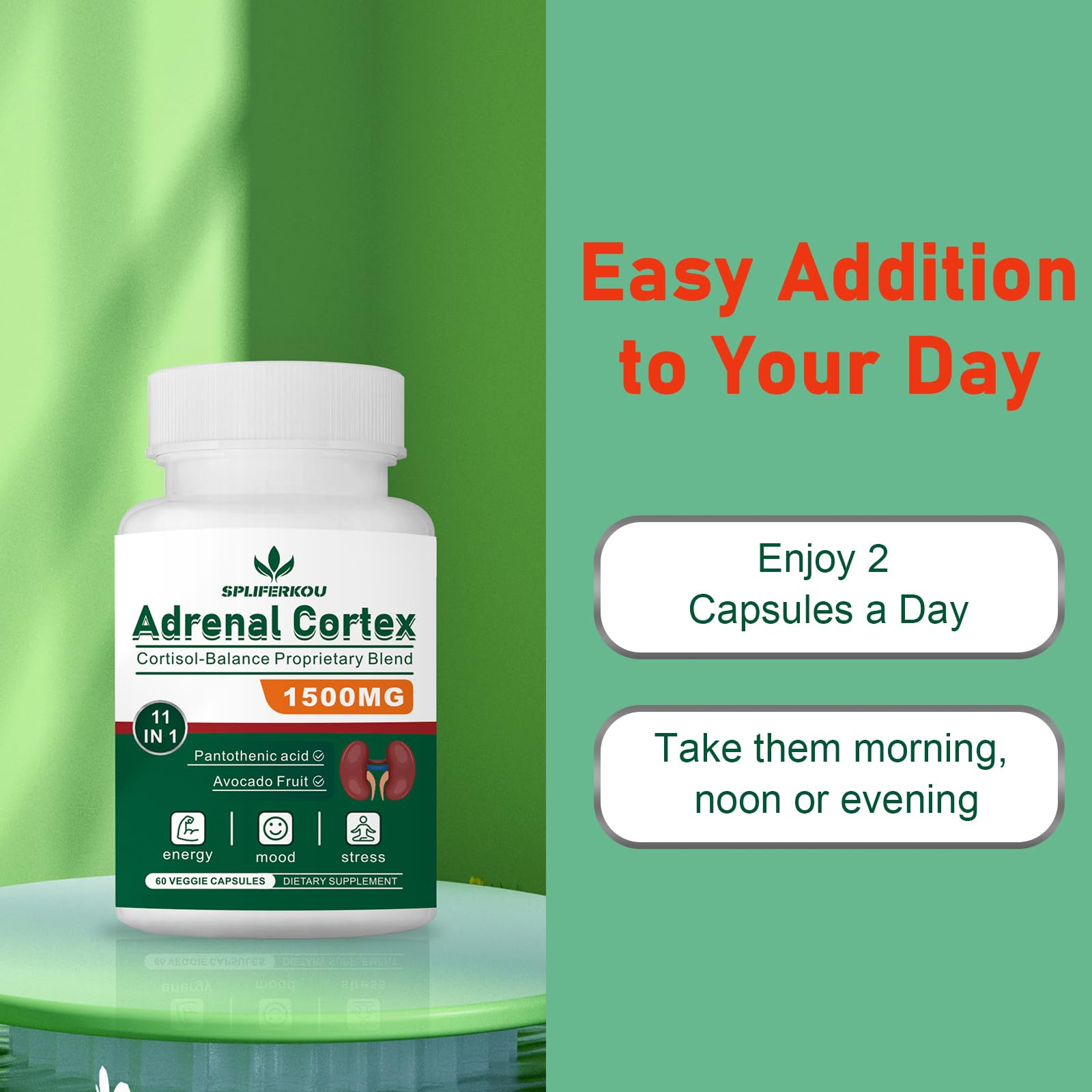 Spliferkou clean allergen-free formula image emphasizing GMO-free, gluten-free, dairy-free