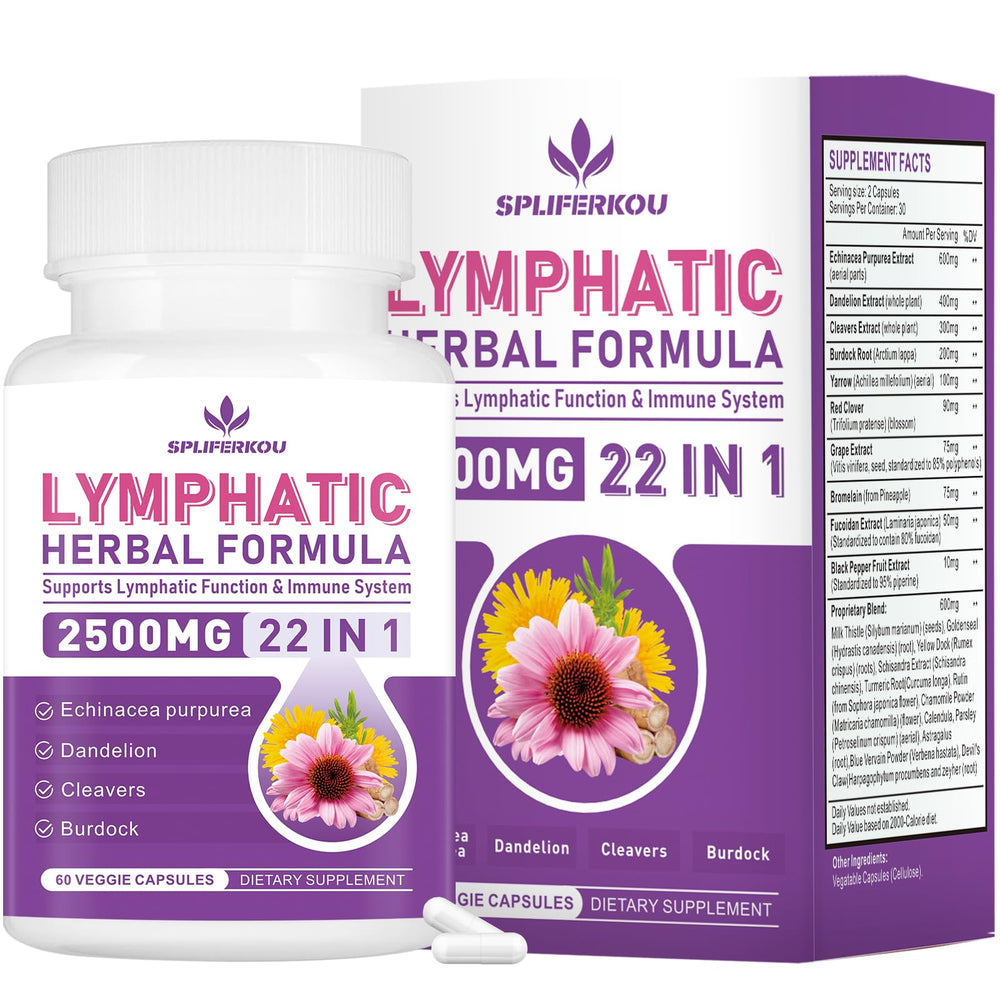 Spliferkou lymphatic drainage bottle pour promotes daily wellness with an easy-to-pour bottle.