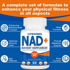 Spliferkou resveratrol-enhanced NAD formula for antioxidant support.