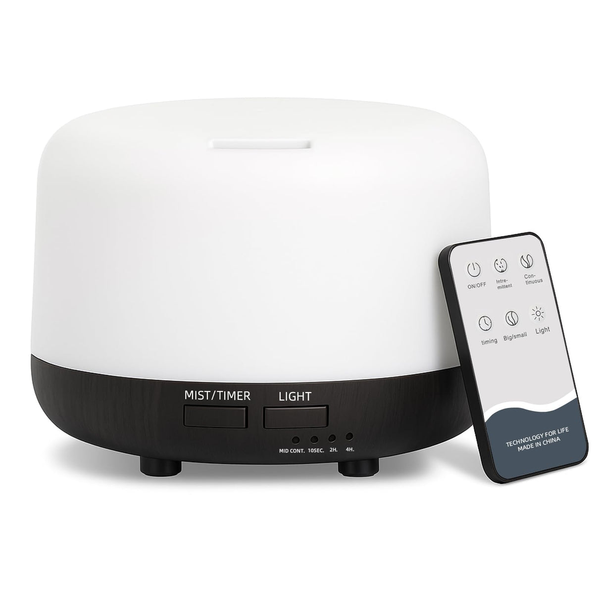 SPLITSKY 300ml diffuser front view for calming aroma diffusion