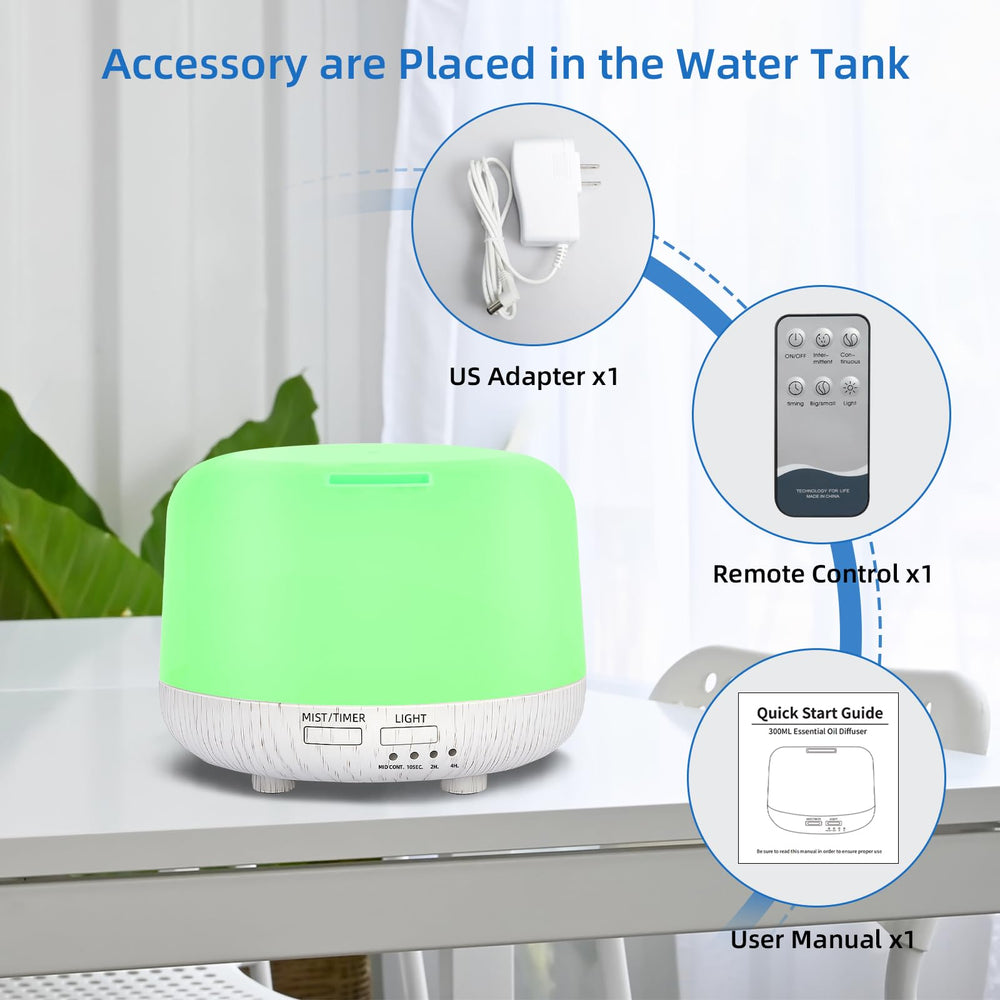 SPLITSKY BPA-free material ensures safe essential oil diffusion