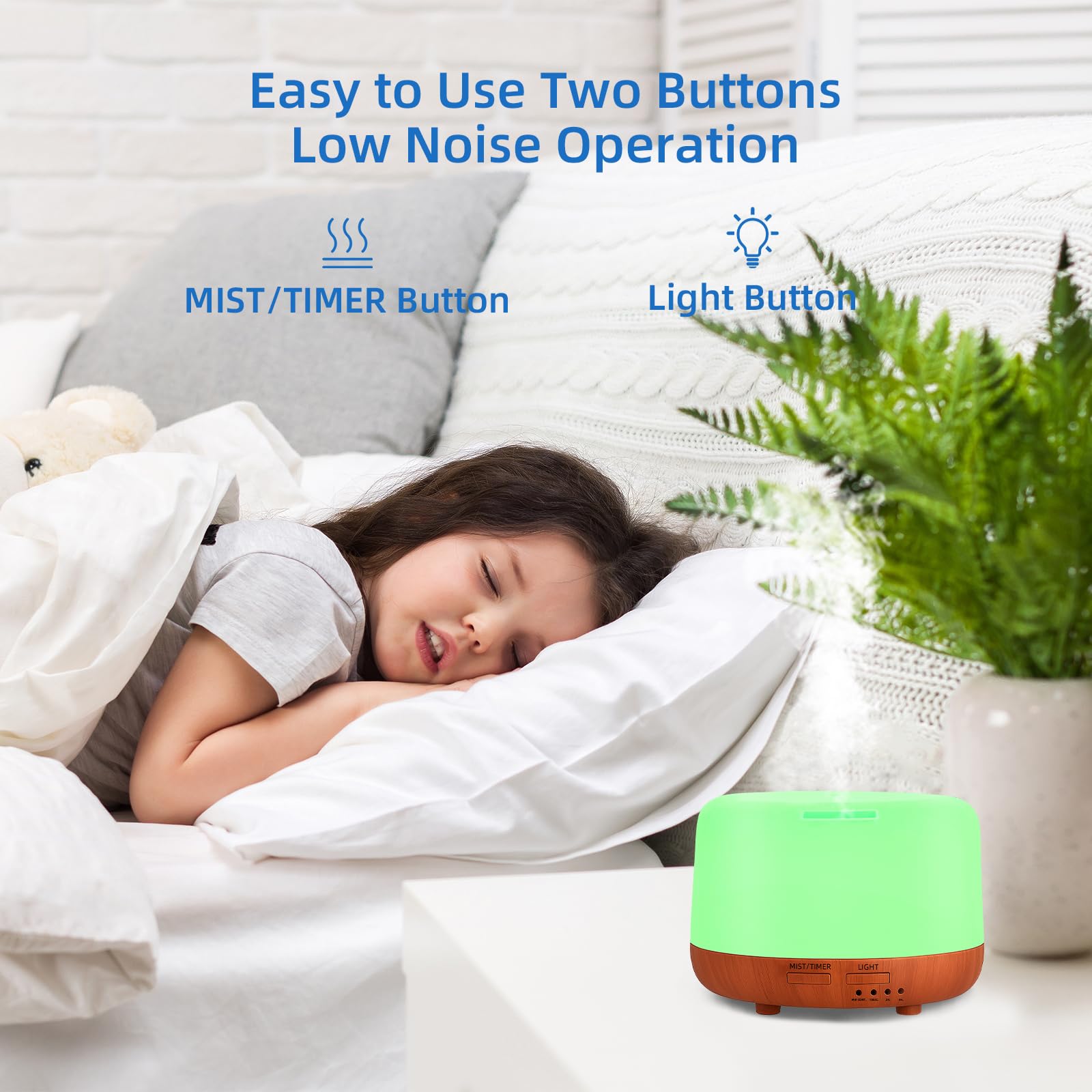 SPLITSKY quiet operation supports restful evenings and focused work.