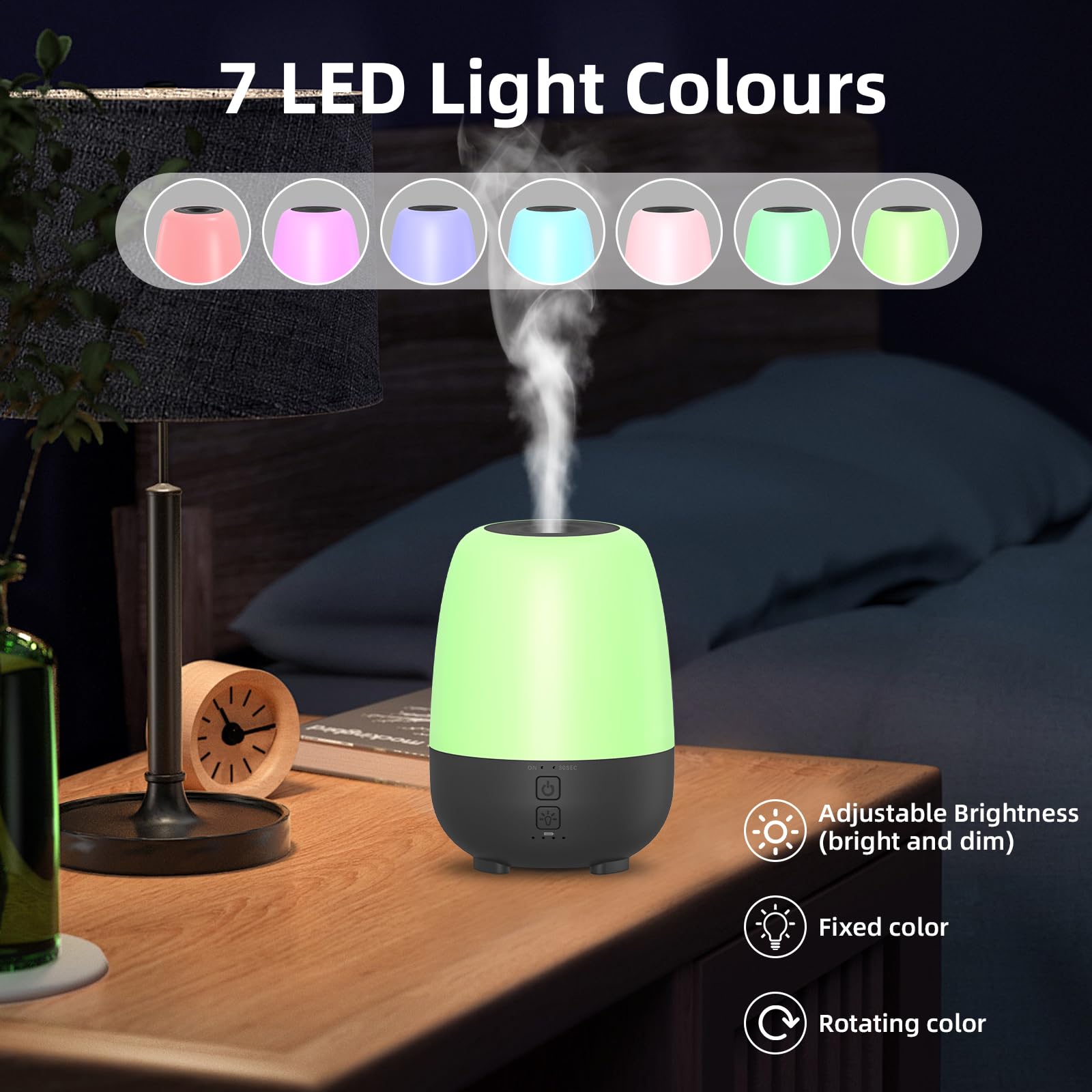 SPLITSKY portable aromatherapy diffuser suited for desk or suitcase