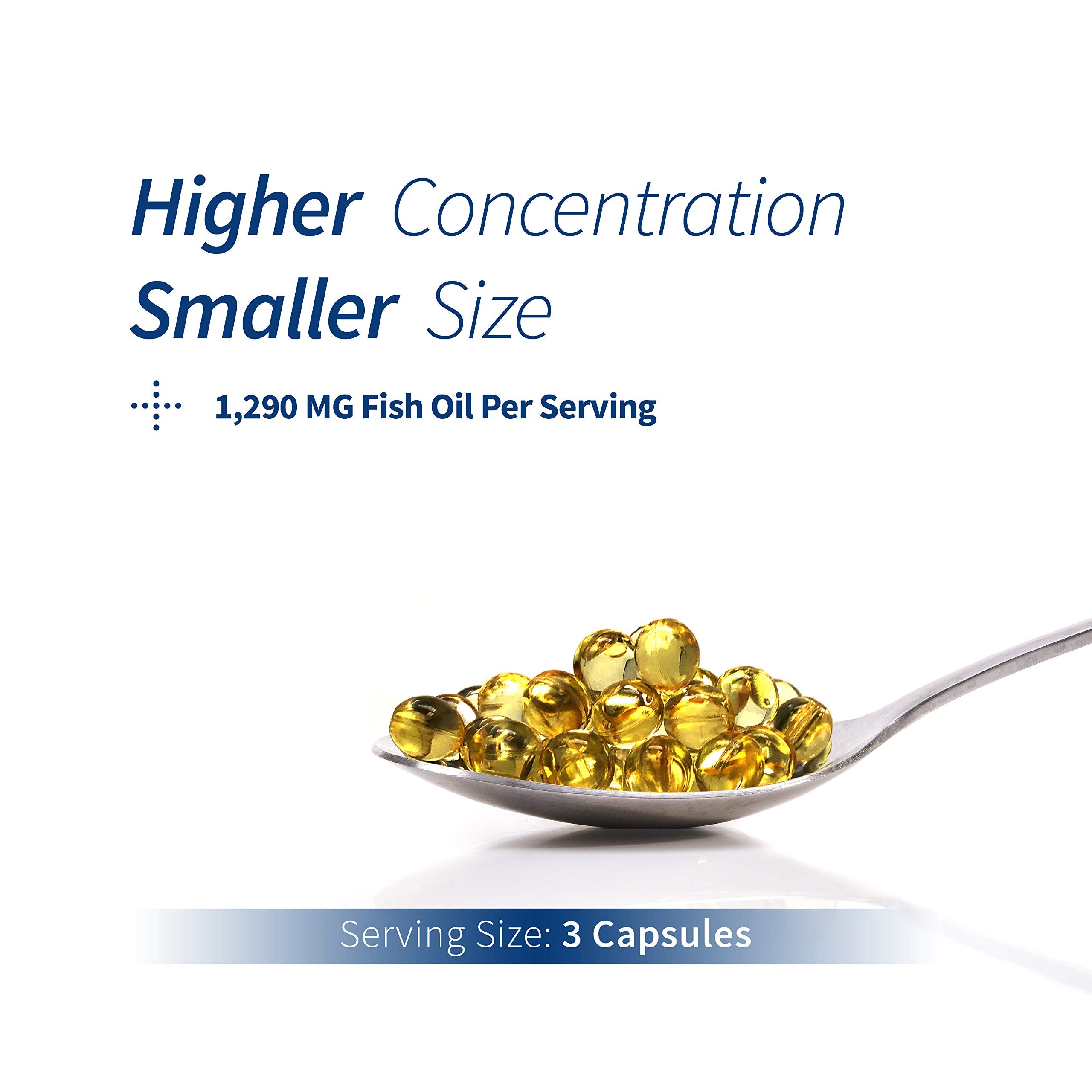 Spoonful Mini Omega 3 capsules close-up showing small softgels for easy swallowing