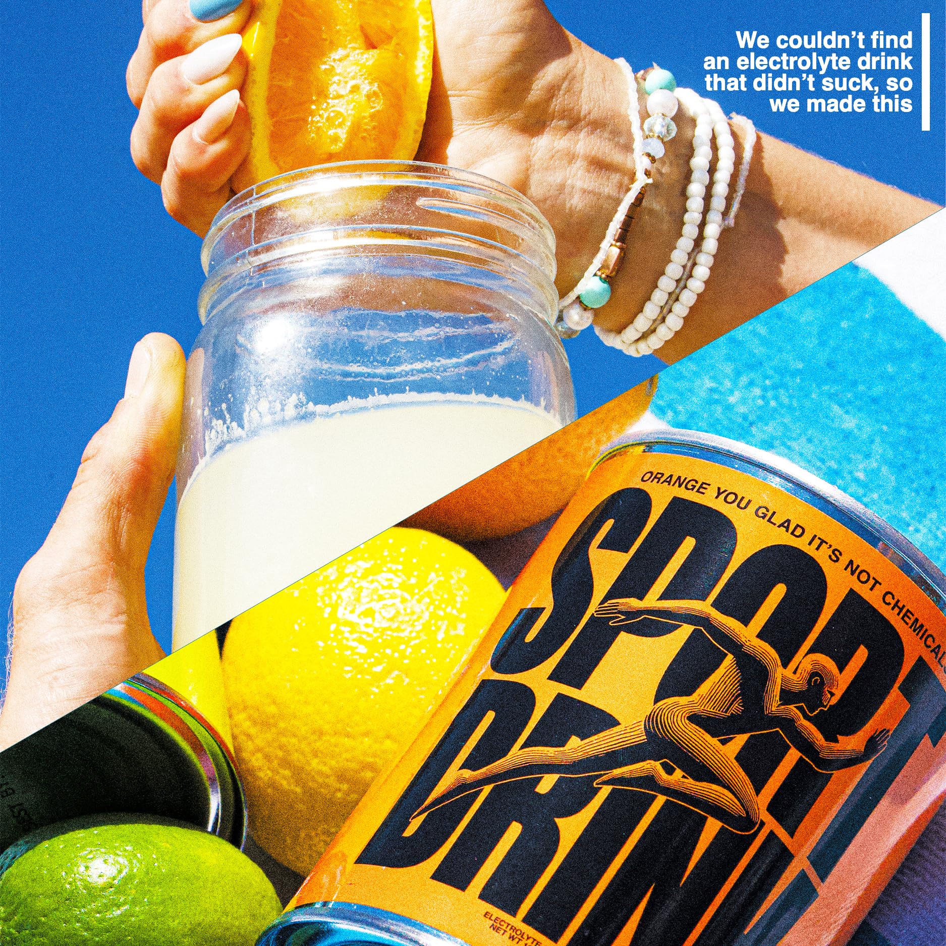 Sport Drink Baja Gold sea salt jar illustrating mineral-rich balance for hydration.