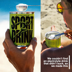 Sport Drink magnesium glycinate label emphasizing absorption and digestive comfort