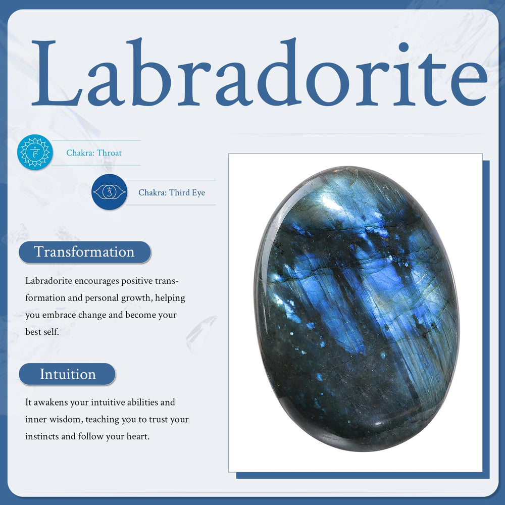 Sportmusies Labradorite associated with contemplative energy for mindful spaces.