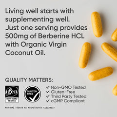 Sports Research Berberine bottle front label showing key features