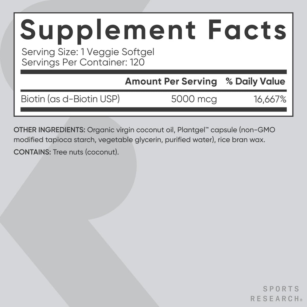 USA-made Sports Research Biotin production facility photo.