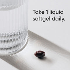 Sports Research Blueberry Capsules bottle label highlights organic blueberries for a simple fruit boost.