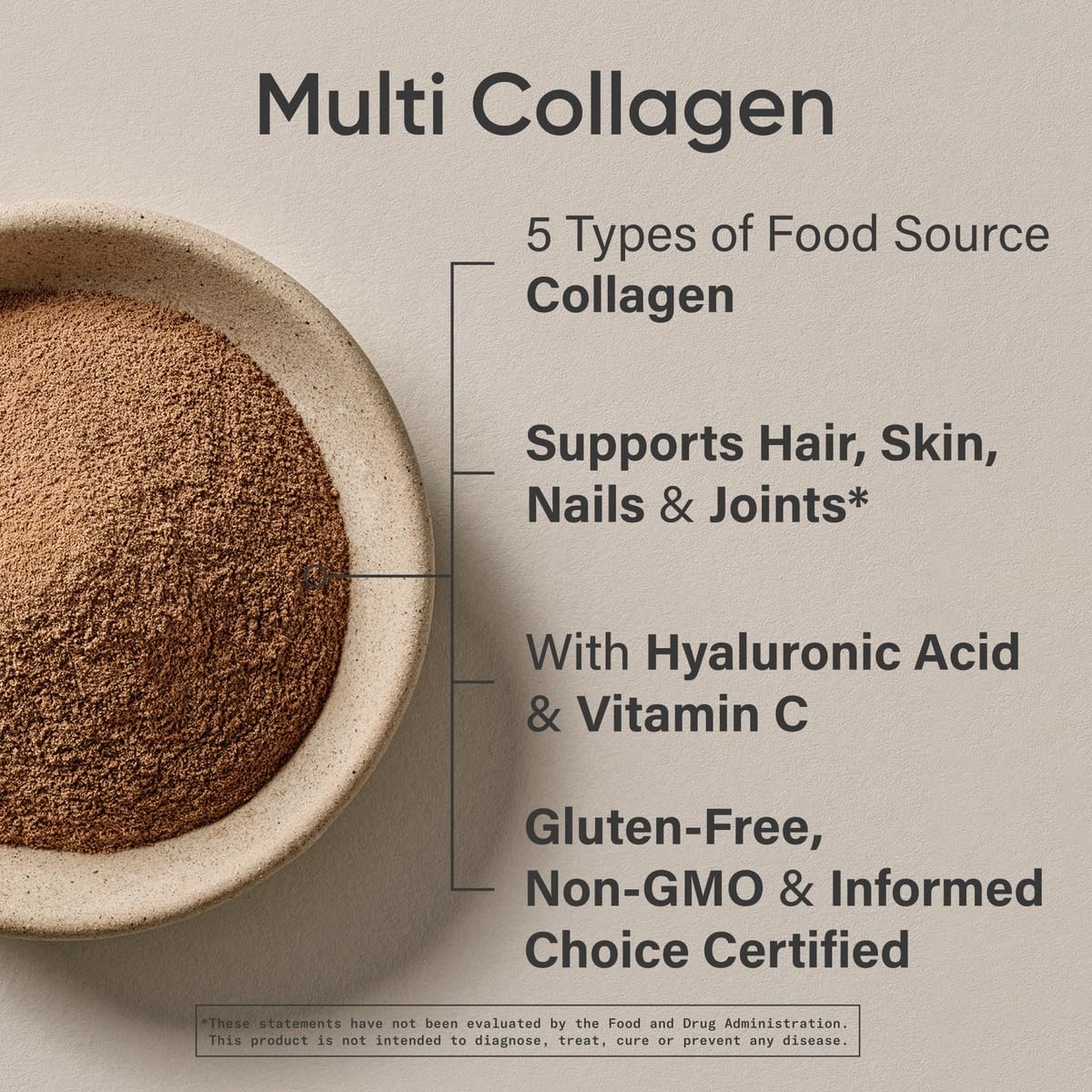 Sports Research chocolate collagen dissolves in tea for a warm, flavorful supplement