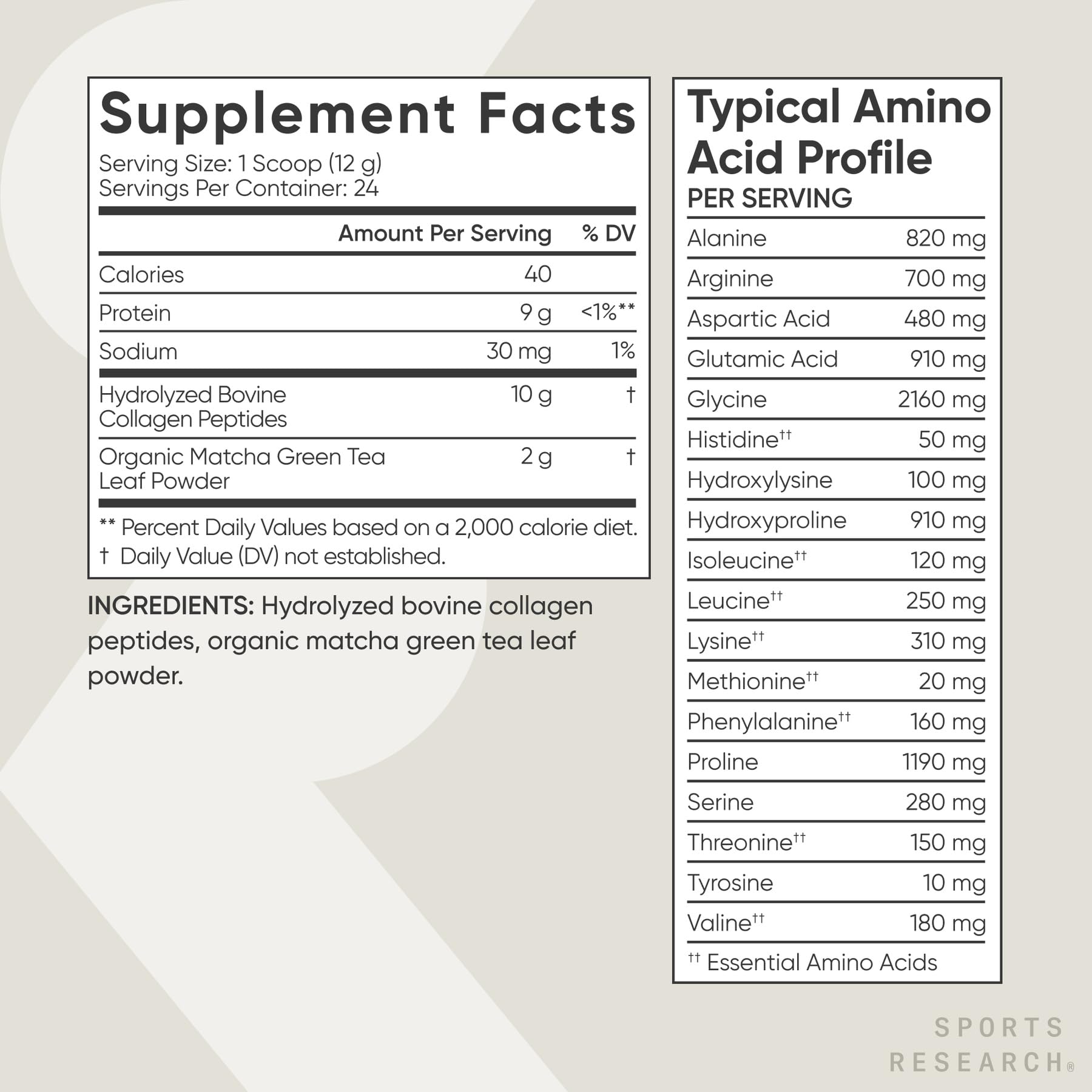 Sports Research collagen peptides added to post-workout shake bottle