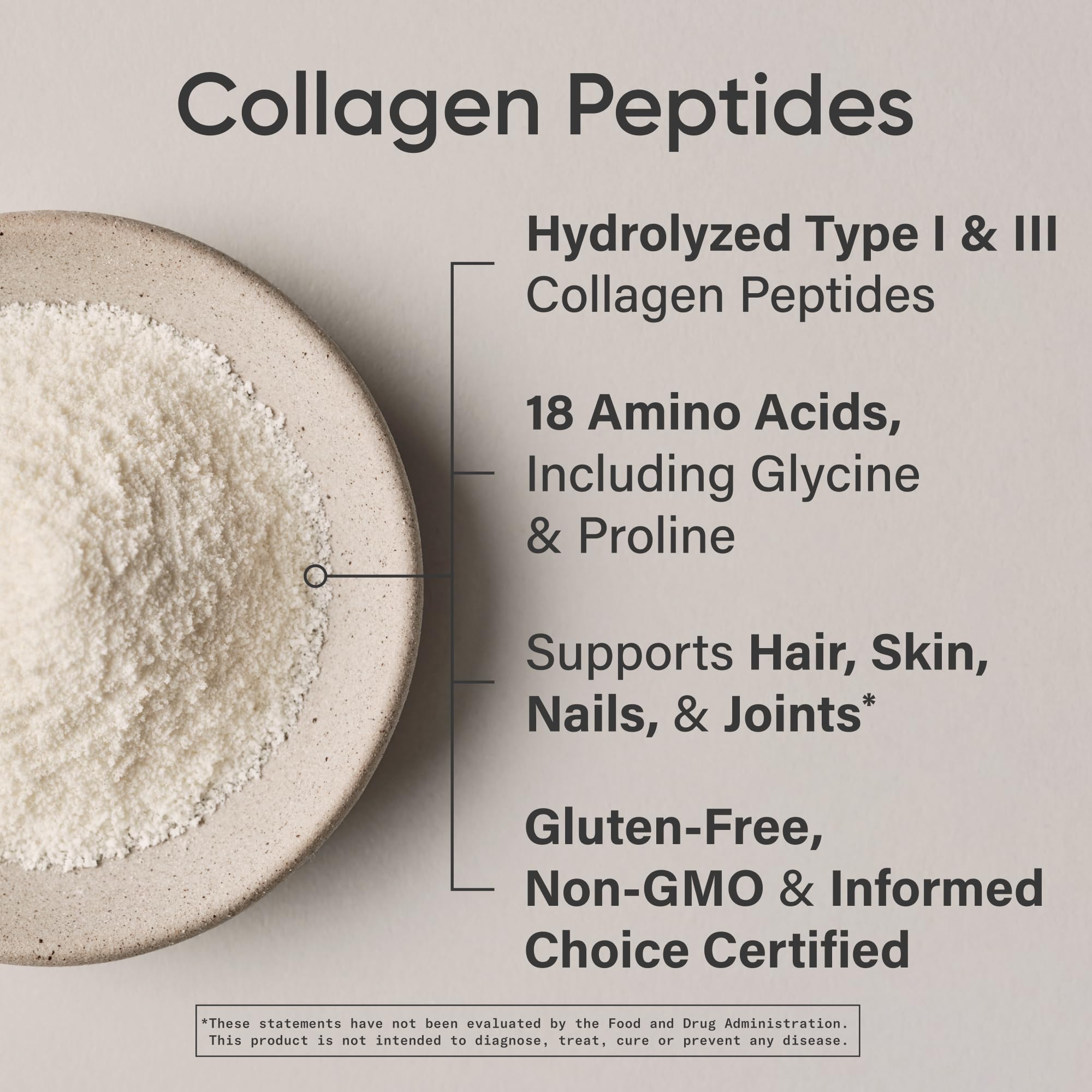 Sports Research Collagen Peptides blend into smoothies for radiant skin and nails.
