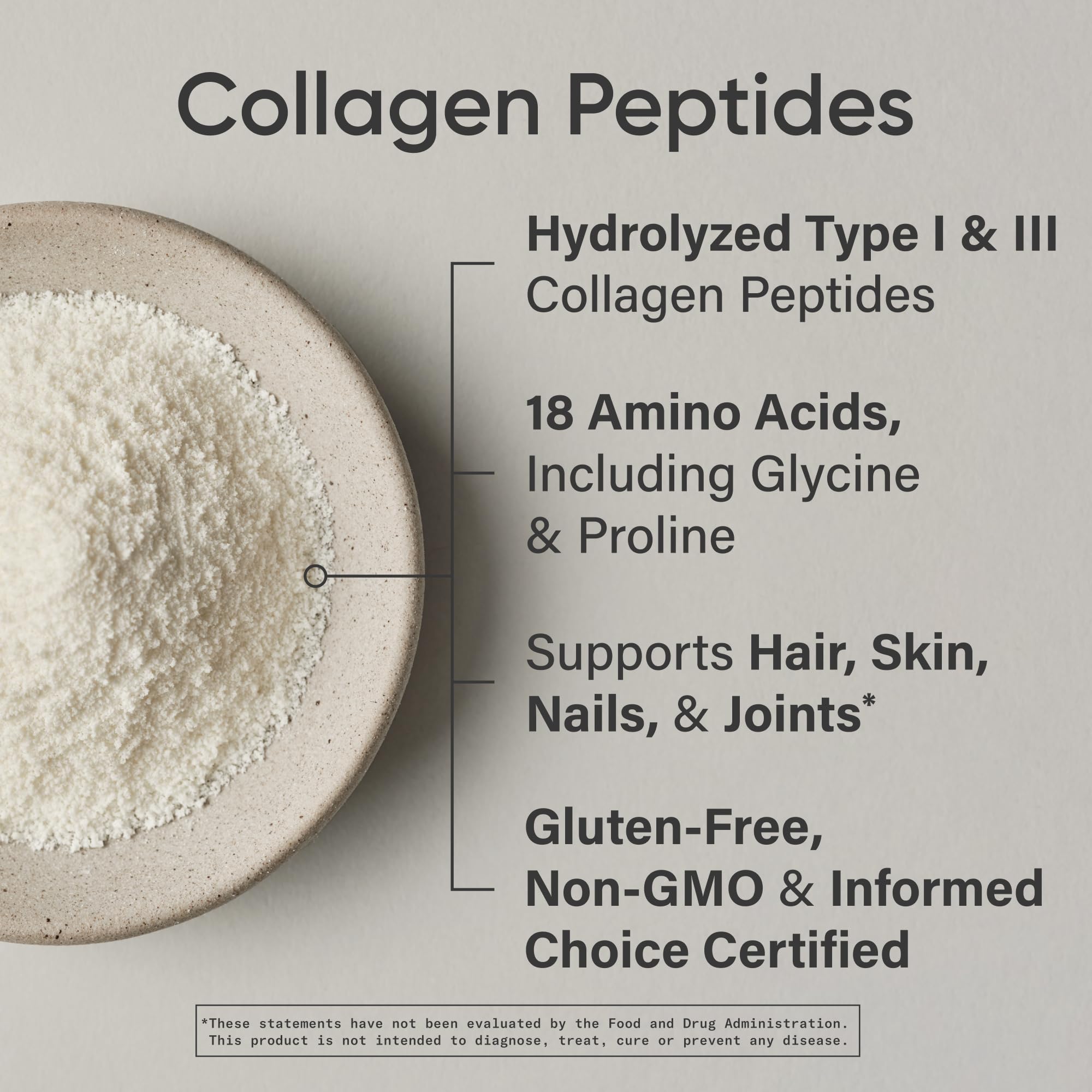 Sports Research Collagen Peptides blended into a smoothie for nutrition