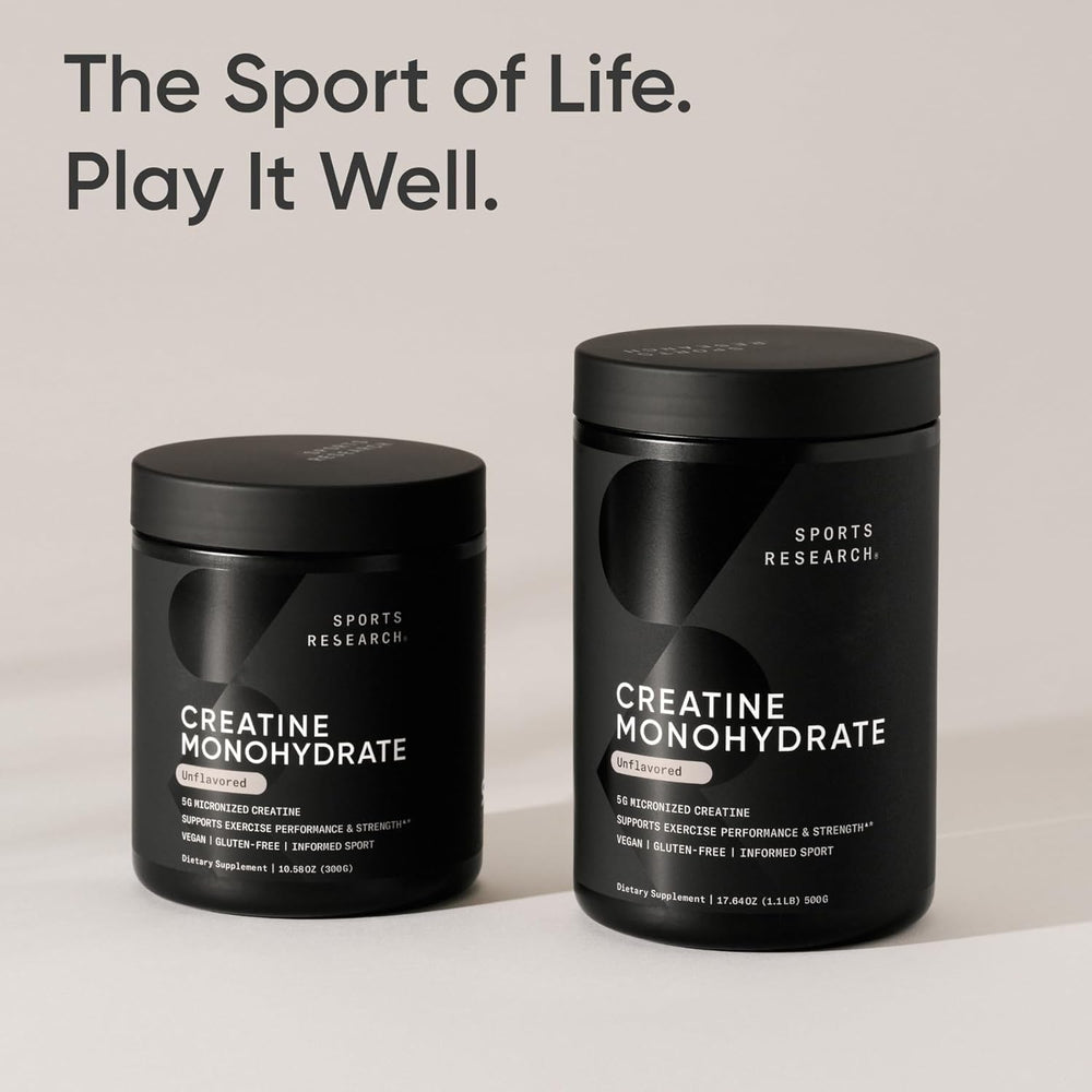 Sports Research bottle with shaker illustrates a ready to use workout ritual