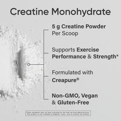 450 g Sports Research Creatine Monohydrate jar ready for regular training sessions.