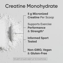 Sports Research Creatine Monohydrate scoop for easy daily serving during workouts.