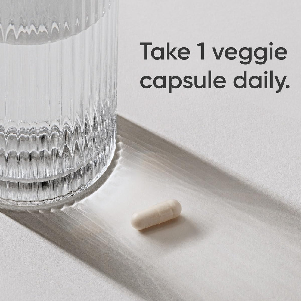 Sports Research Daily Probiotics capsules shown in vegan format for easy daily use
