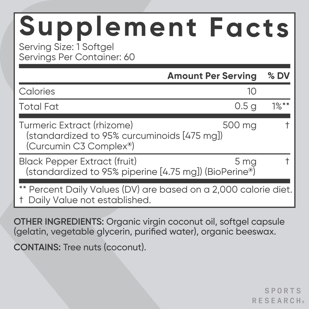 Sports Research Gluten-free label supports gluten-free lifestyle.