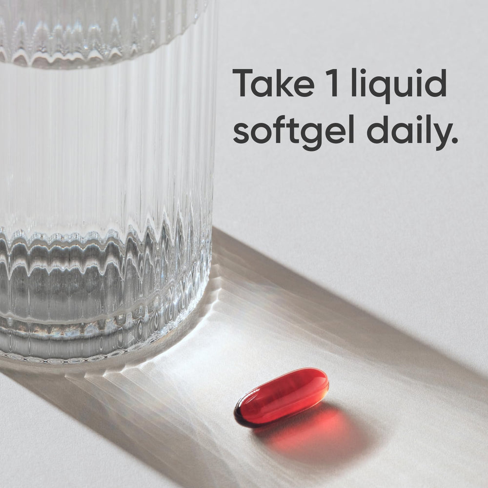 Sports Research Krill Oil with astaxanthin and phospholipids for efficient omega-3 absorption.