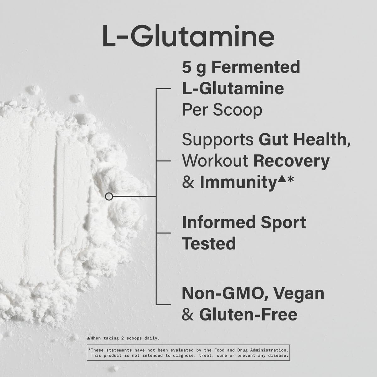 Athlete using Sports Research L-Glutamine during gym routine.