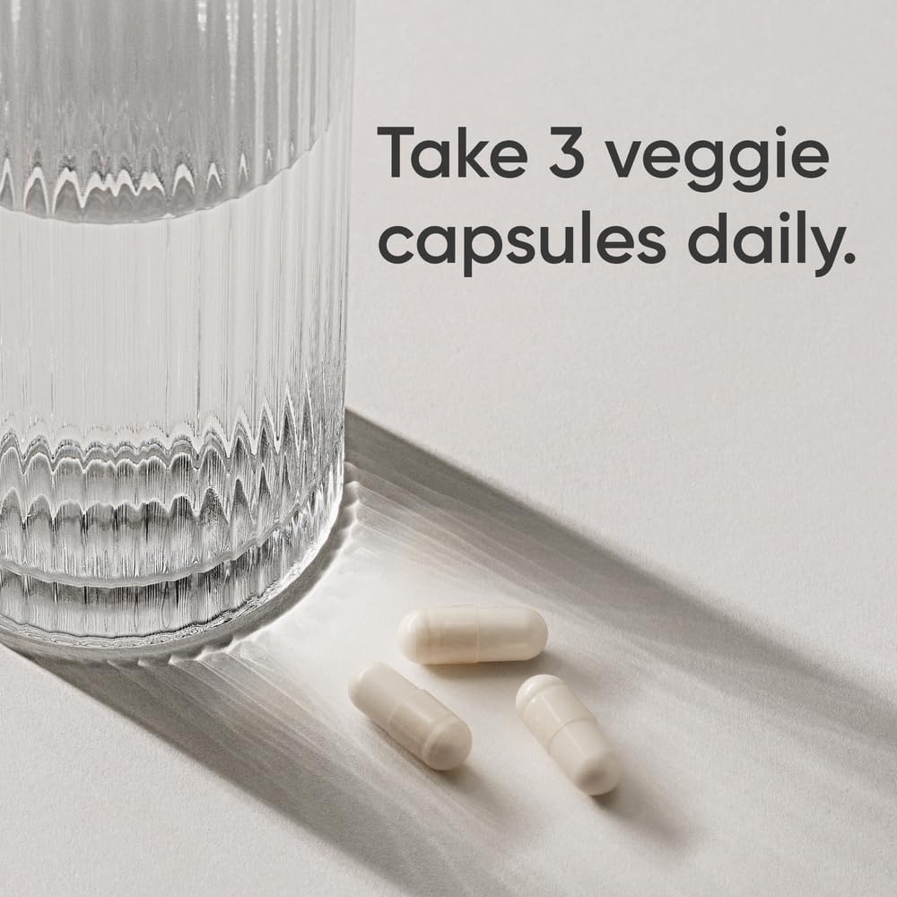 Sports Research Magtein capsules on label emphasize vegan, non-GMO benefits.