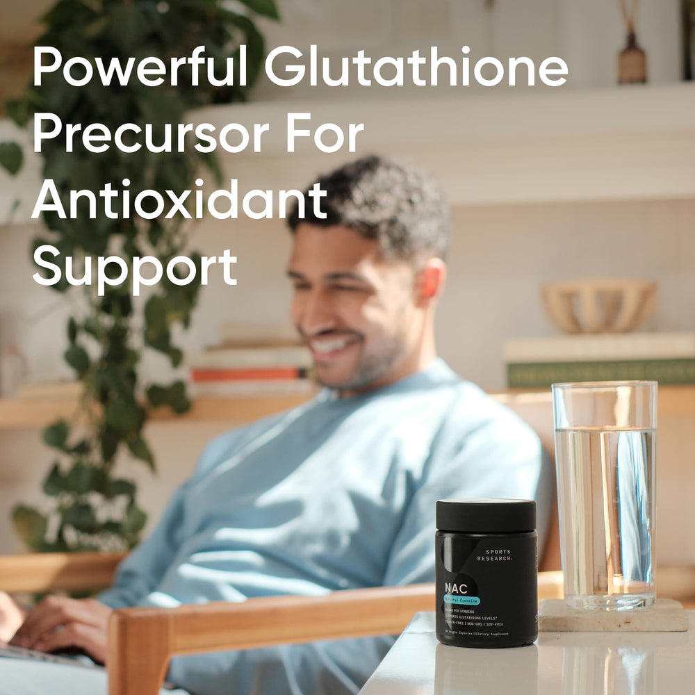 Gluten-free and soy-free NAC capsules for allergy-sensitive users.