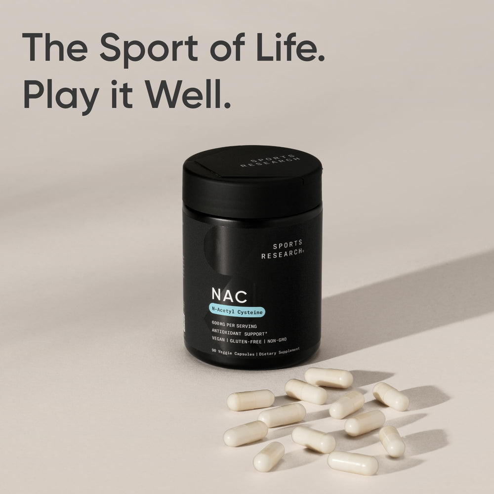 One-a-day 600mg NAC capsule simplifies daily routine.
