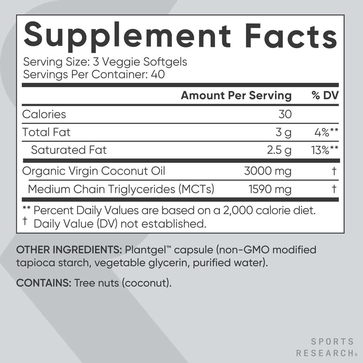 Sports Research Non-GMO Project Verified seal on packaging—trusted quality