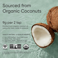 Sports Research Organic MCT Oil coffee-mix scene demonstrates flavorless addition