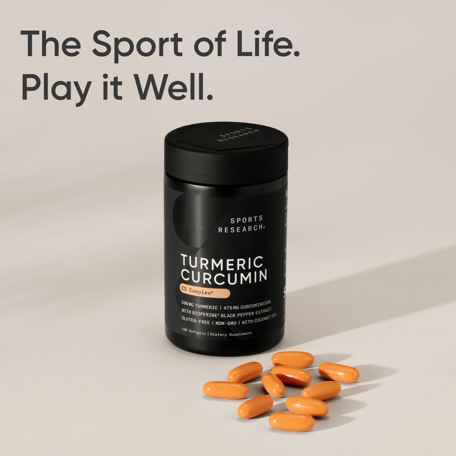 Sports Research Soy-free label supports allergen-conscious use.