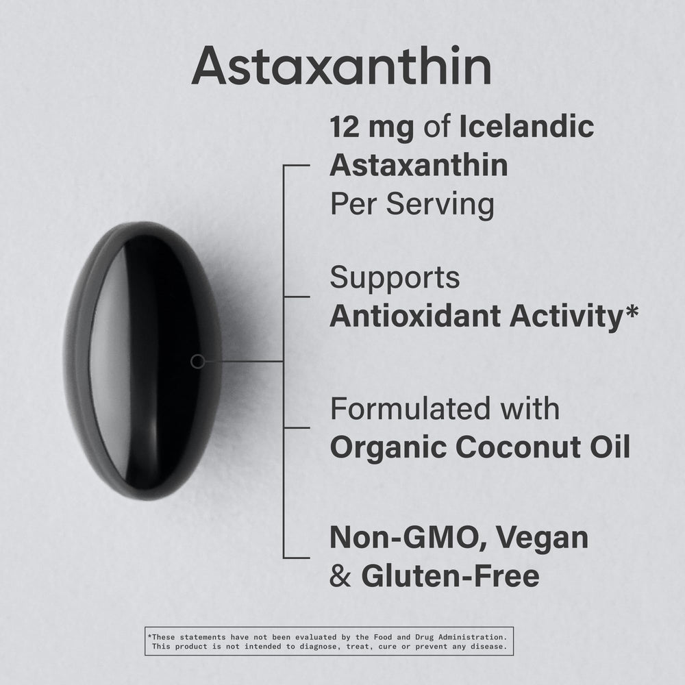 Sports Research astaxanthin veggie capsule closeup emphasizing plant-based wellness
