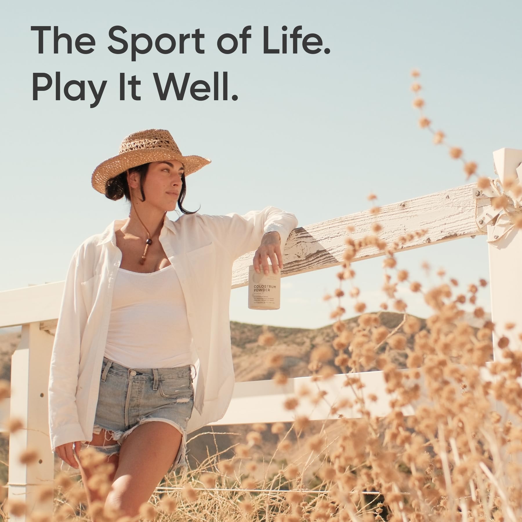 Sports Research Bovine Colostrum sourced in the U.S. underscores ethical sourcing.