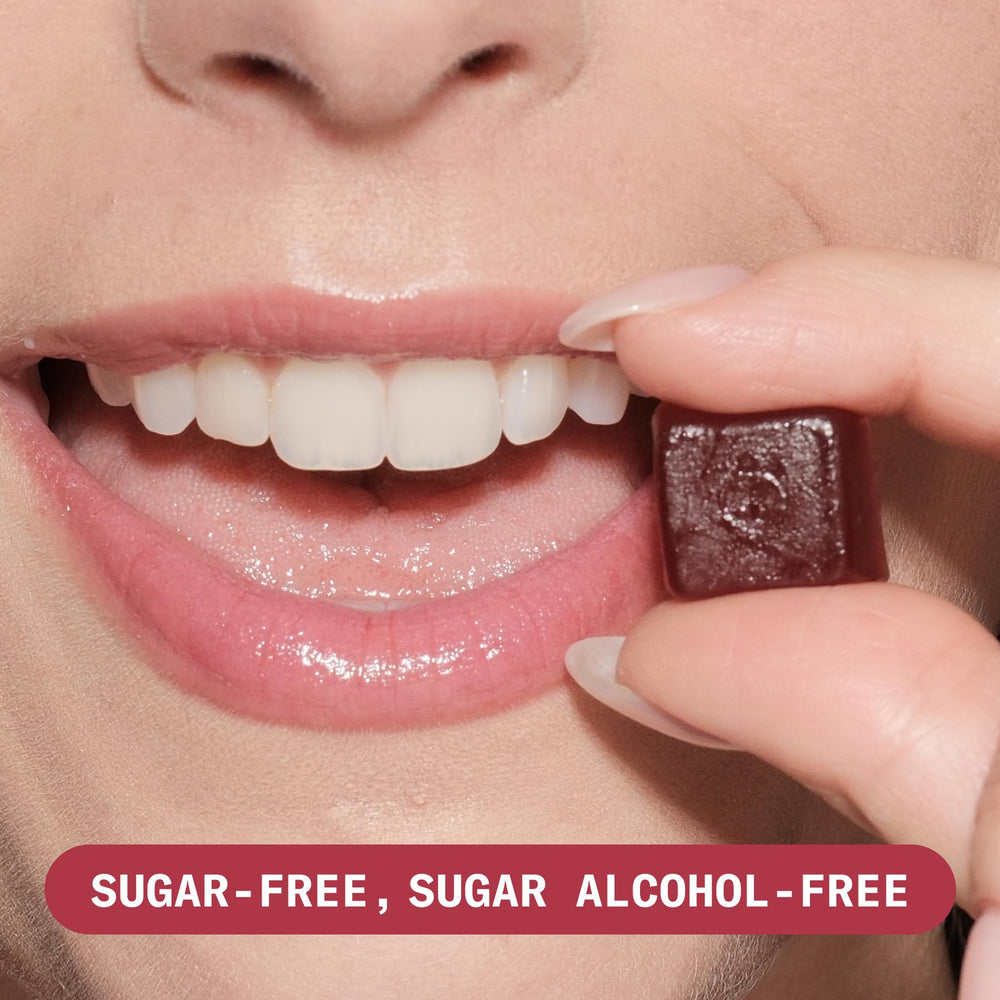 Gently branded visuals imply consistent, long-term wellness habits