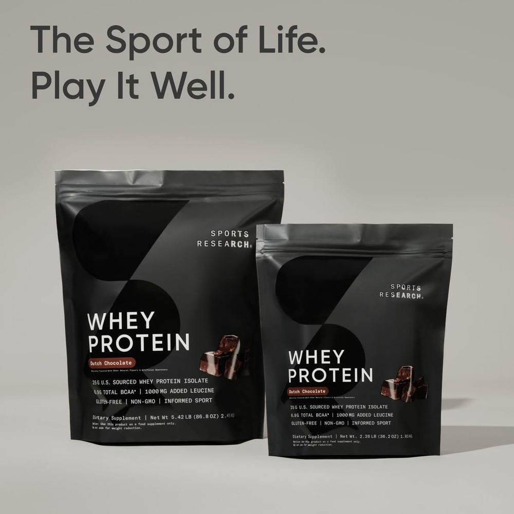 Sports Research whey protein used in baking for protein-rich treats