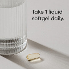 Sports Research bottle being poured, suggesting convenient daily use.