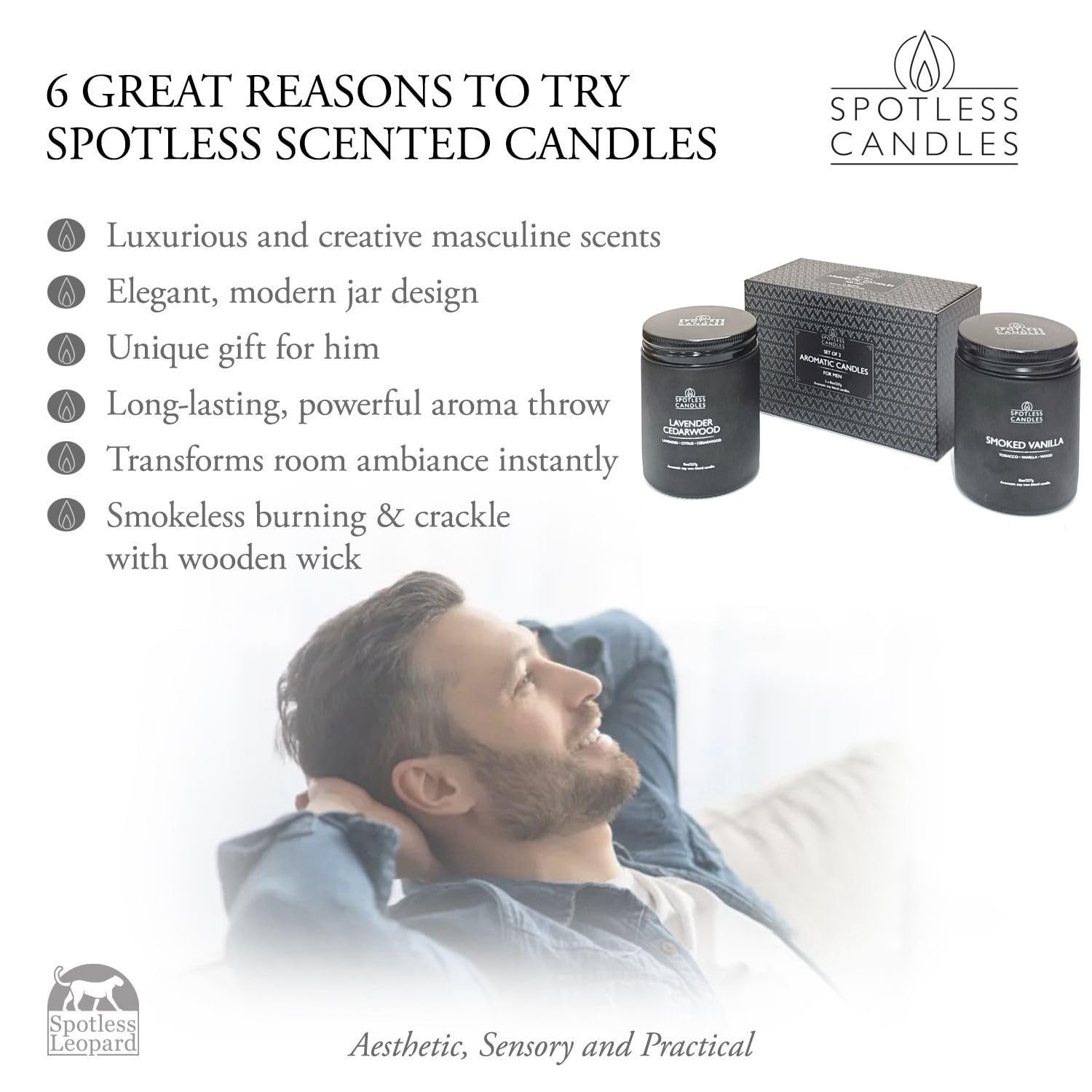 Spotless Leopard two-pack display ready for gifting and styling.