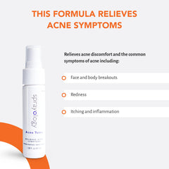 Sprayology Acne Tonic herbal blend showing witch hazel and nettle.