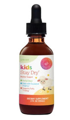 SPRIGS Kids Stay Dry bottle pour for easy evening dosing and bedtime routine.