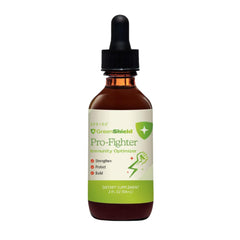SPRIGS Pro-Fighter bottle pour for easy daily immune support.