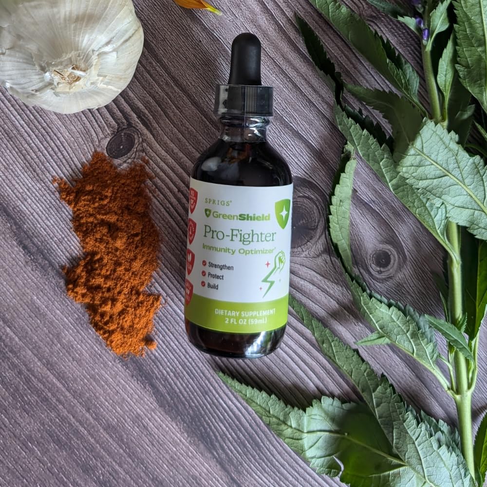 SPRIGS Pro-Fighter suggested daily routine for immune wellness.