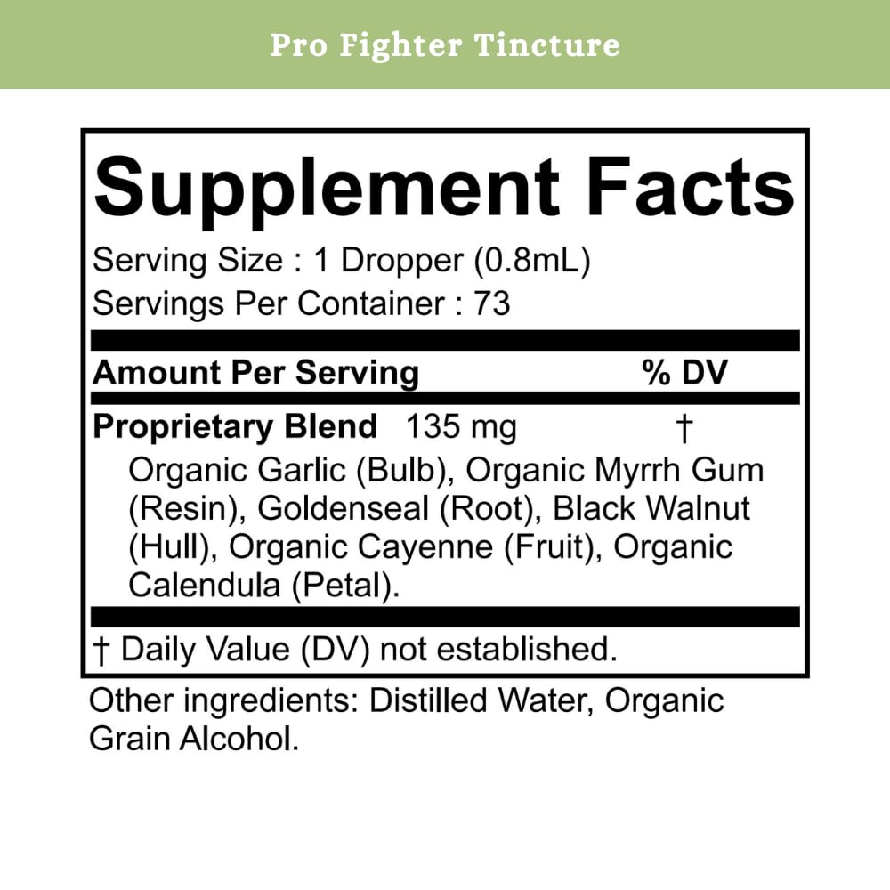 SPRIGS Pro-Fighter compact 2 oz packaging for convenient at-home use.