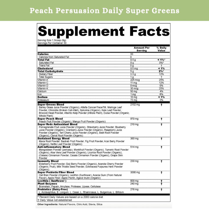 SPRIGS probiotics, fiber and enzymes formula on countertop for digestion support