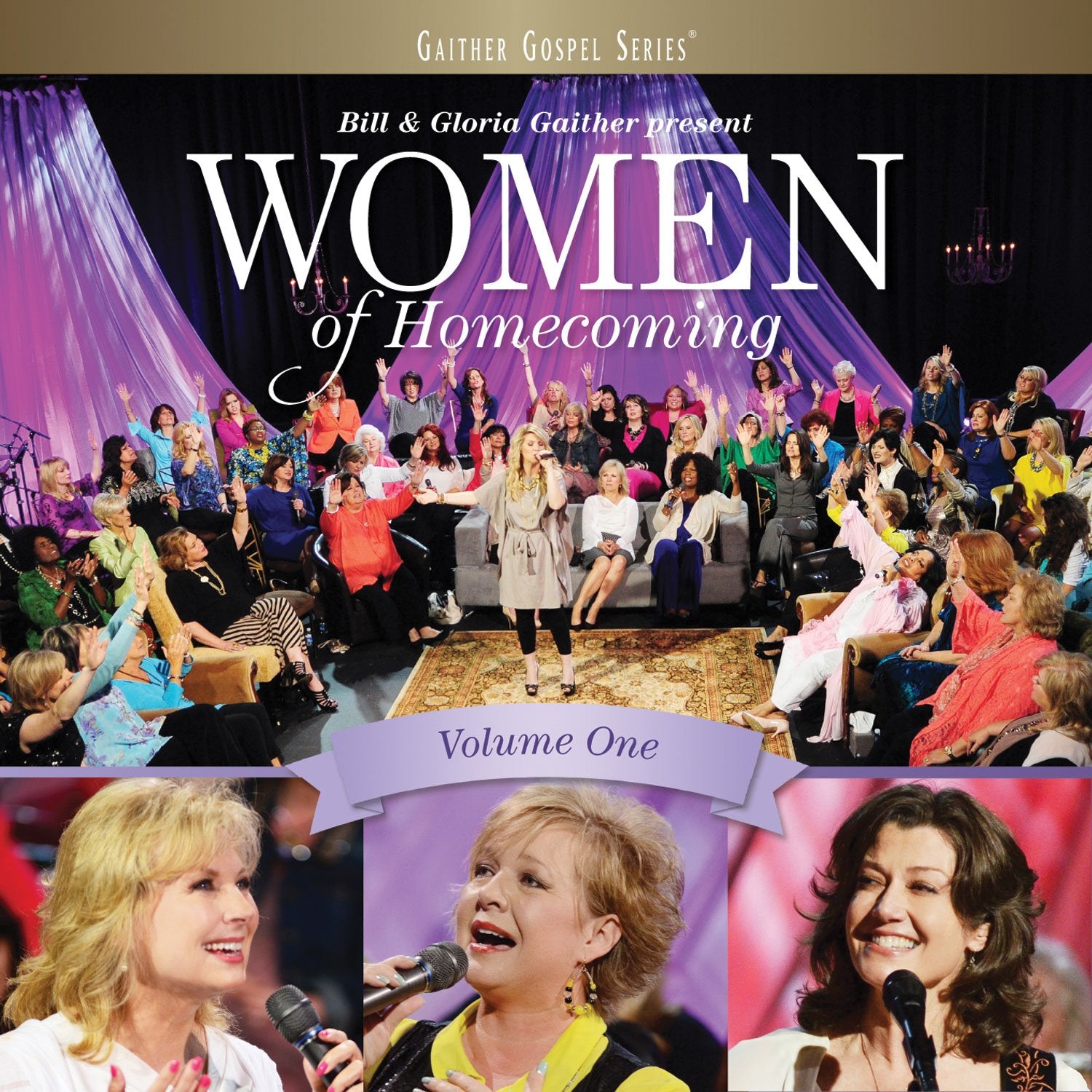 Spring House Women Of Homecoming Vol One cover shows luminous female voices for an uplifting listening experience.