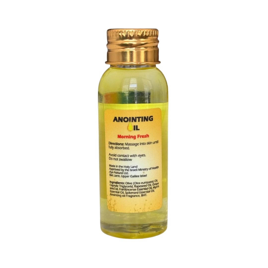 Spring Nahal Anointing Oil aroma suggests relaxation during devotion.