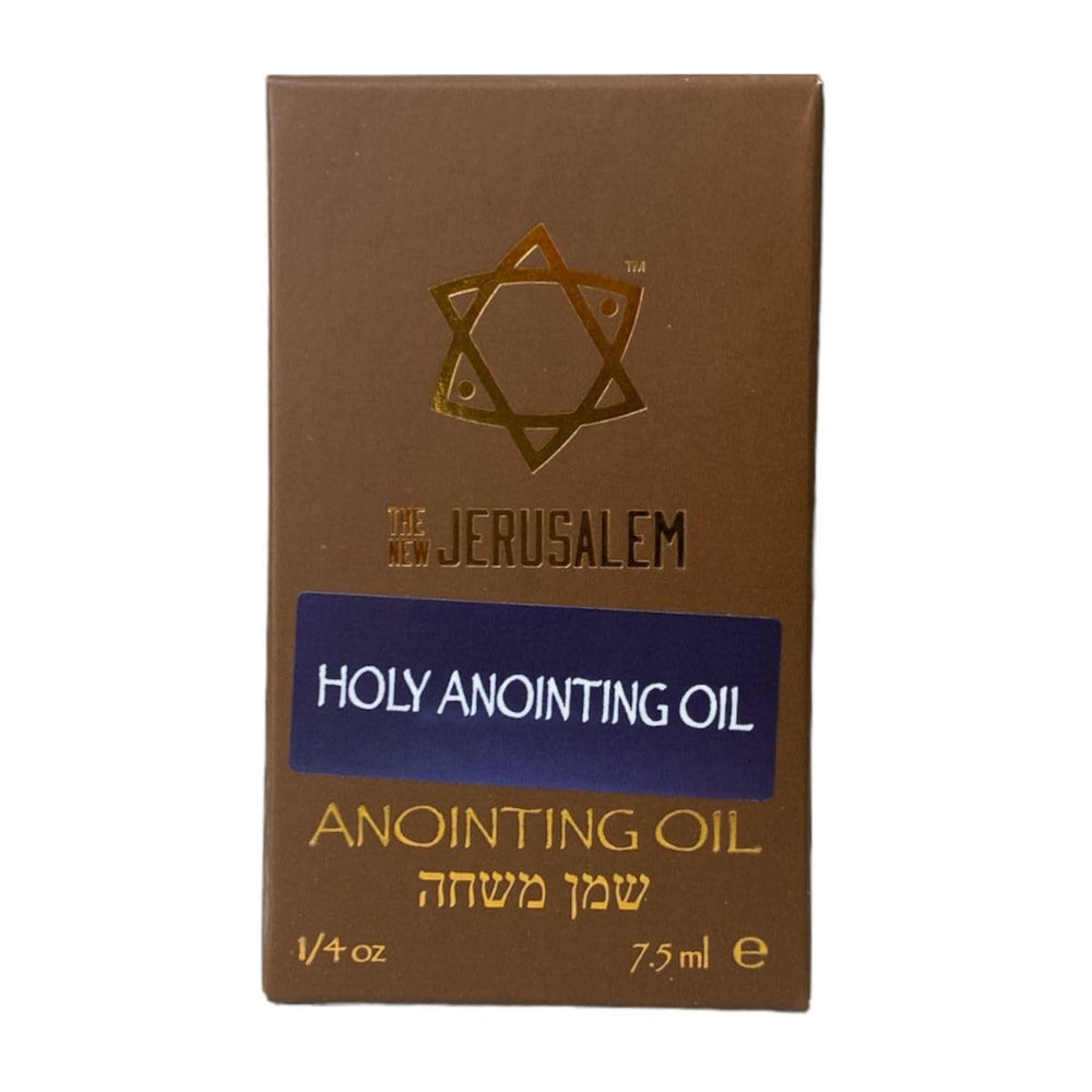 Spring Nahal Holy Anointing Oil bottle for sacred rituals and blessings.