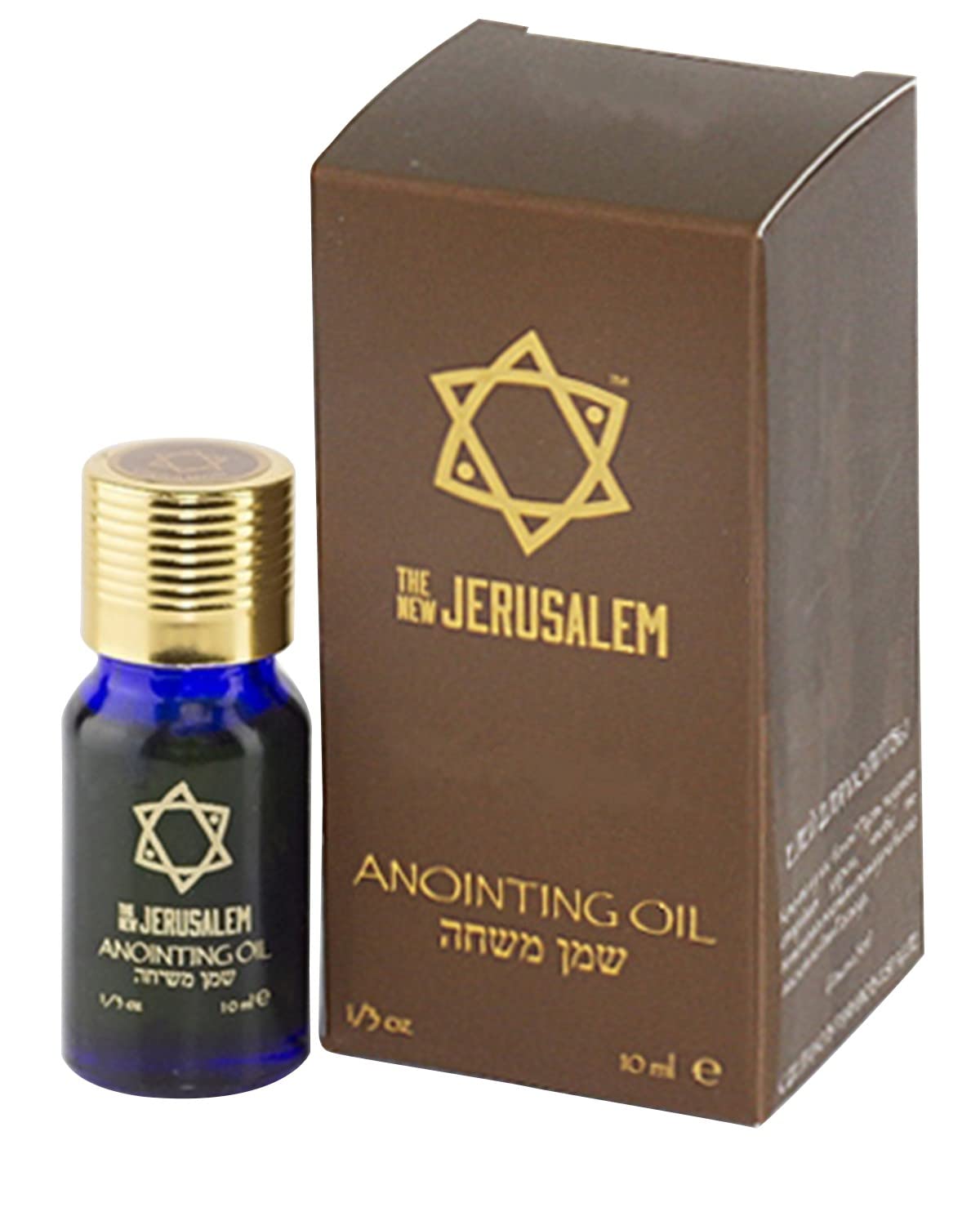 Spring Nahal Holy Anointing Oil bottle label highlights sacred ingredients for ceremonial use