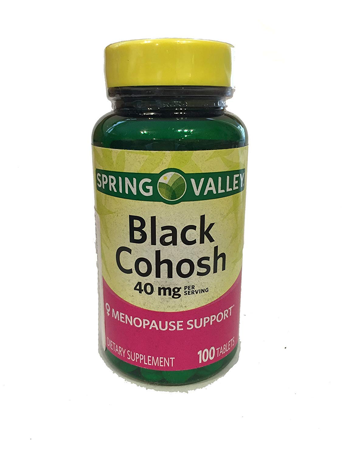 Spring Valley Black Cohosh Extract bottle for menopause support