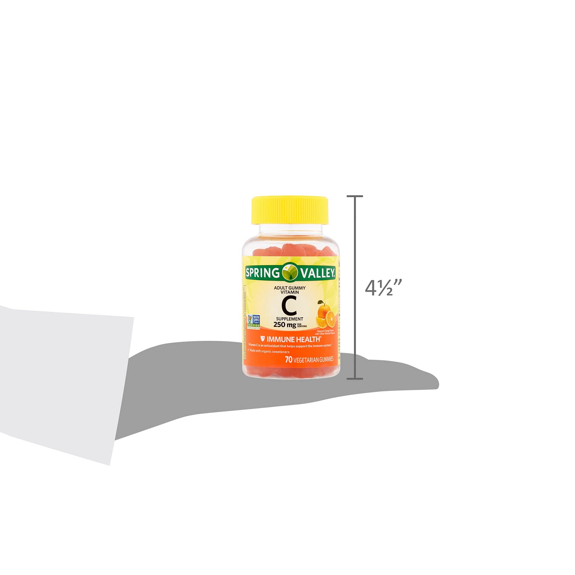 Spring Valley 70-count vitamin C gummies for on-the-go daily wellness